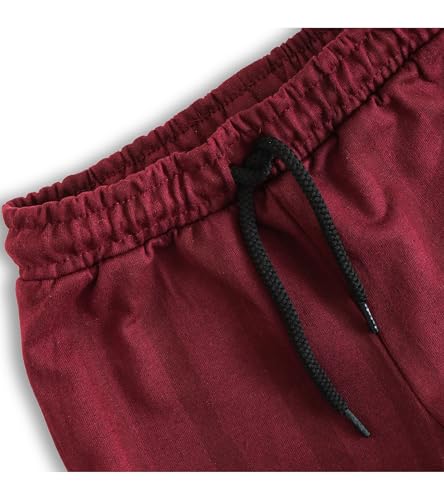 Image of YUV Multicolor Solid Cotton Blend Shorts for Girls, Pack of 2