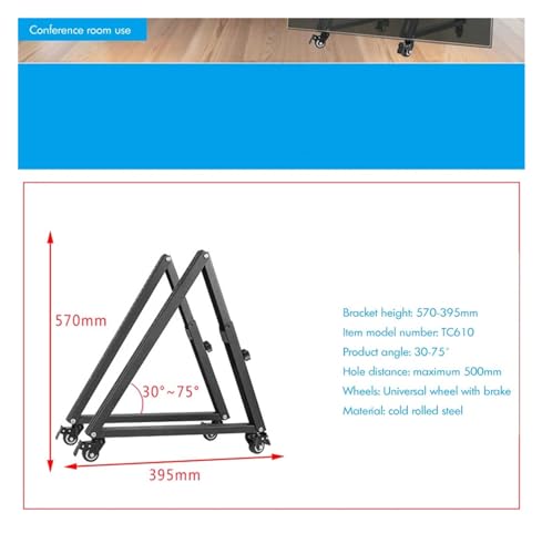 Soporte Móvil para TV 32-55 Pulgadas con Ruedas miniatura 2