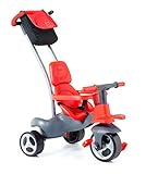 Bolsa con color a juego. MOLTO  Triciclo Infantil Urban Trike Soft Control Rojo  Triciclo Evolutivo  Desde los 10 Meses
