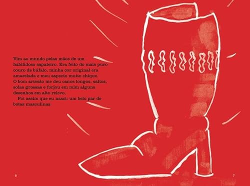 O gato de sapatinhos vermelhos