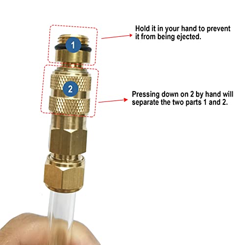 Dipmotor For Seastar Hydraulic Steering Filler Kit And Boat Bleed Kit Filler Fit For Seastar Hydraulic Steering Systems Refilling Boat's Steering System Fluid #TOP3