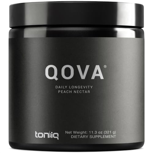 QOVA NMN Longevity Mix Supplement – 15+ Clinically-Studied Compounds - LipoAvail® Liposomal NMN, CoQ10, Spermidine & Apigenin - NAD+ Support, Senolytics, Mitochondrial Energy - 30 Servings