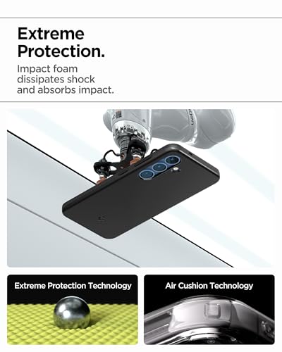 Image of Spigen Thin Fit MagFit | Samsung Galaxy S25 Case [MagSafe] [WPC Qi2 Certified] Galaxy S25 Back Cover | TPU+PC - Black