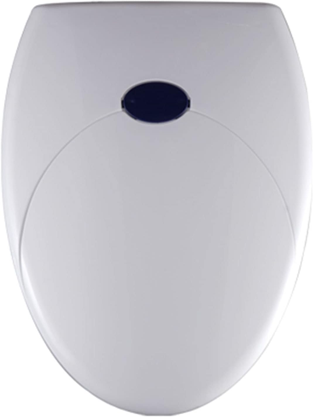 Toilet Seat with Build in Potty Training Seat, 2 in 1 Soft Close Toilet Seat, Never Loosen and Easy for Cleaning, Durable Plastic Toilet Seat Lid Easy Installation