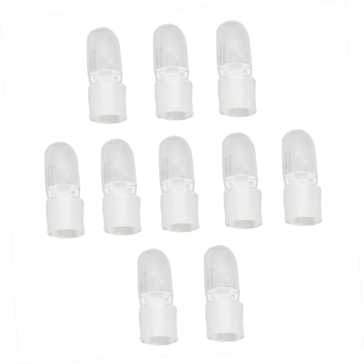 CALLARON 10pcs Nail Art Design Tips Cover Waterproof Polish Shield Protector Clips for Manicure DIY Tools Suitable for Home or Salon Use