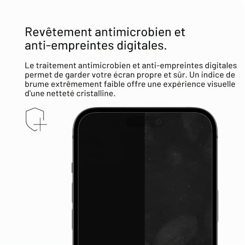 Belkin ScreenForce UltraGlass 2 pour iPhone 15 Pro - vue 9