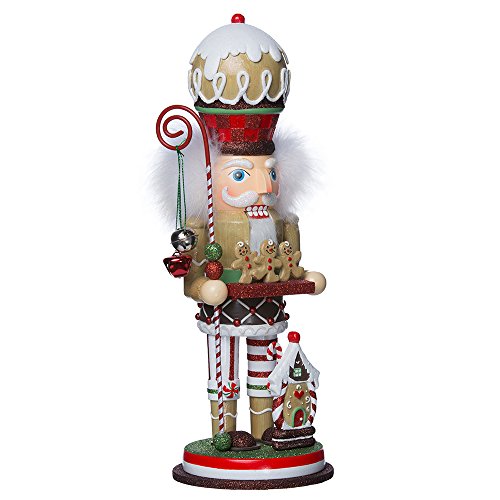 Kurt Adler Gingerbread Cookie Nutcracker, 15.75