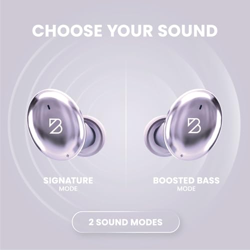 Again Bay Audio Tempo 30 Wi-fi Earbuds for Small Ears - Award-Profitable Sound, Sweatproof Bluetooth Earbuds, Comfy Ear Buds for Girls, Purple Earphones Small Ear Canals, Lengthy Battery Headphones - Image 6