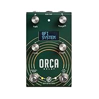 Orca packs four quintessential GFI System’s delay algorithms into a compact pedal that is straightforward and easy to use. Intuitive user interface coupled with an LCD screen makes it a breeze to navigate through Orca’s vast sonic pallete and feature...