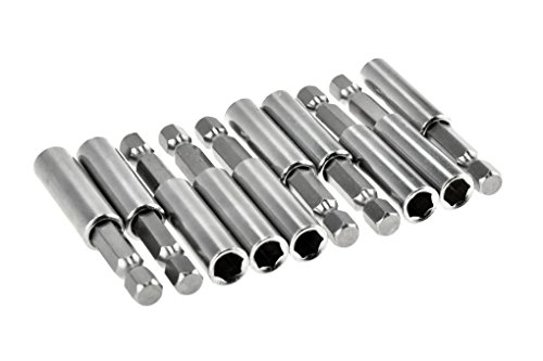 SE 10-Piece Magnetic Extension Bit Holder - MAG-EXT