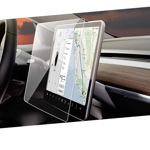 Verre trempé pour écran tactile de voiture Model 3 et Model Y