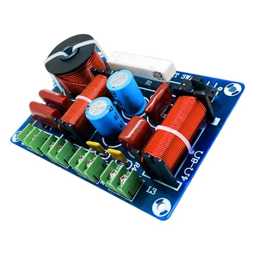 Crossover De Altavoz De Audio: Divisor De Frecuencia Multidireccional De Alto Rendimiento, Módulo Compacto De Gestión De Tweeter Y Woofer, Componente Duradero De Mejora Del Sonido | Modificación Y Rep
