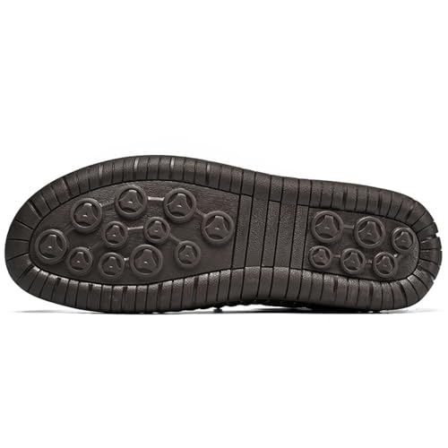 Mens Chukka Boots Non Slip Ankle Boots Loafers Casual Boots for Men Slip On Lightweight Dress Sneakers Handmade Fashion Sneakers Walking Driving Shoes2