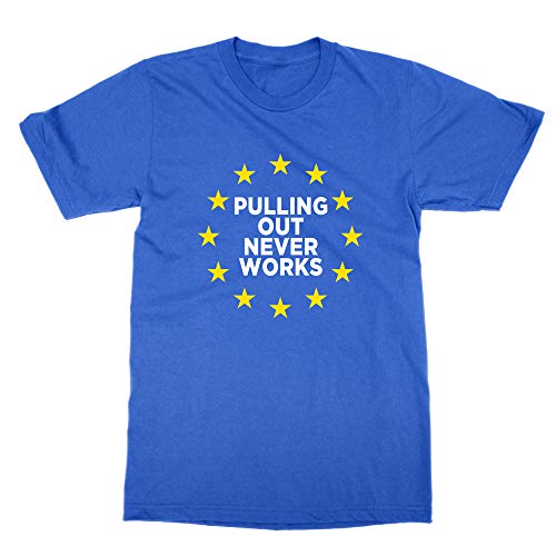 T-shirt Pulling Out Never Works vêtement en coton contre la routine