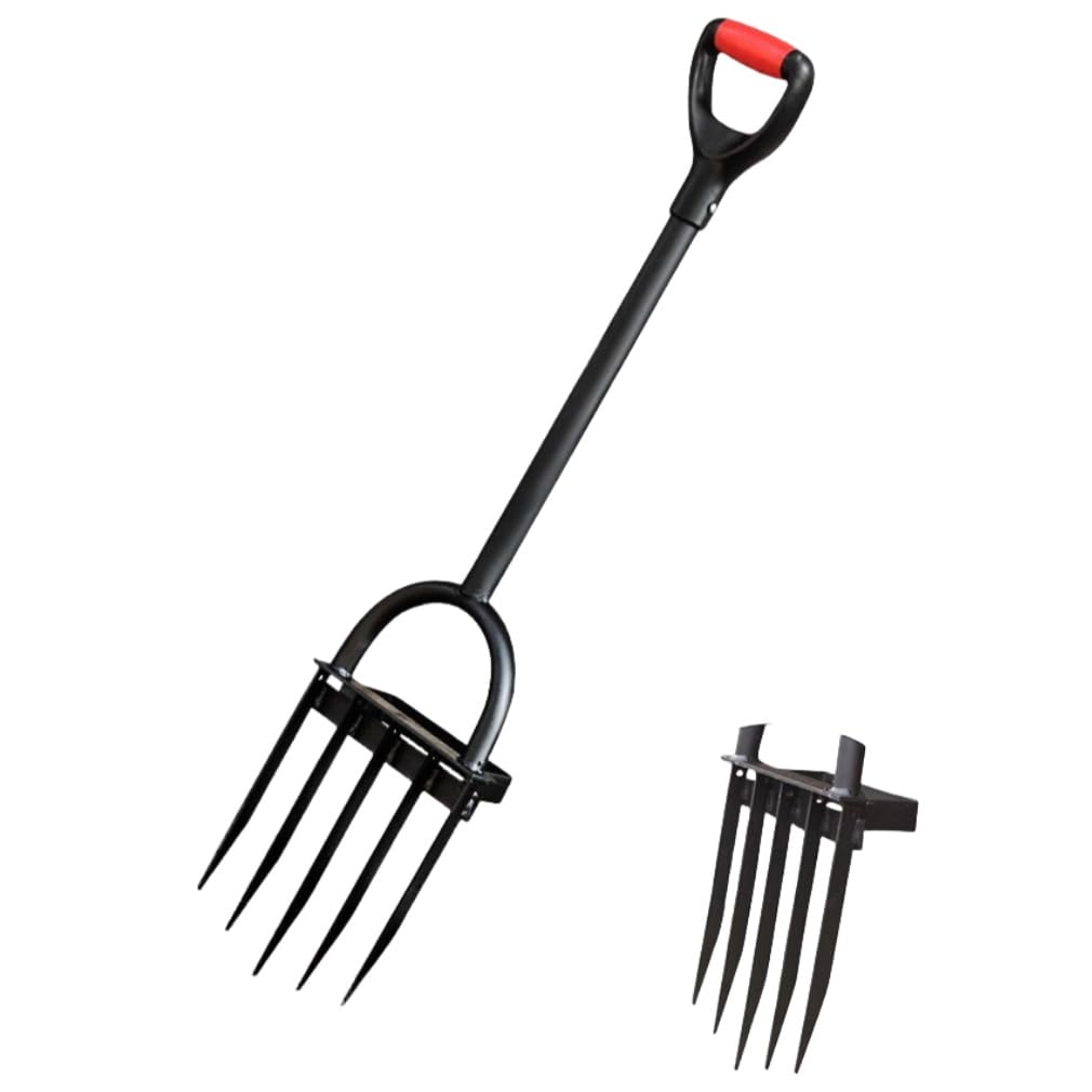 Amazon.co.jp: chengshuang ブロードフォークツール 手動耕運機