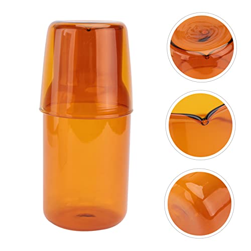 Set de vaso y jarra de vidrio ABOOFAN miniatura 5