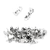 100 stks Zilver Metalen Geen Doorboorde Oren Oorbel Clip DIY Oorbel Sieraden Maken Accessoires Vervangende Onderdelen…