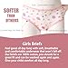 Hbhpov Toddler Girls' Cotton Panties Baby Soft Assorted Briefs Underwear Random 12pcs