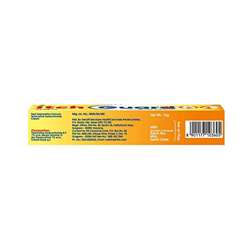 Image of Itch guard Plus- Tube of 12gm Cream