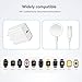 Fast Charger for Apple Watch Charger, USB C i-Watch Charger Plug with Long 6.6FT iWatch Portable Wireless Fast Charging Cable Cord Compatible with Series 10/9/8/7/SE/6/5/4/3/2/1 2Pack