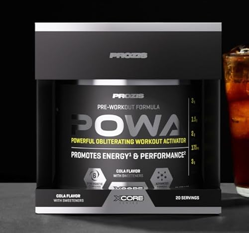 Prozis Powa 3.0 300 gr - pre allenamento preworkout intensivo, pool di aminoacidi completi
