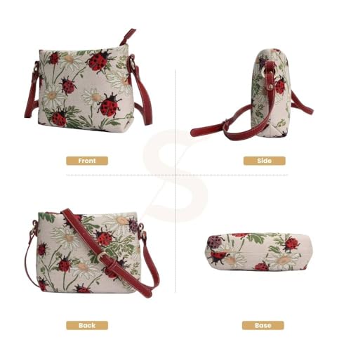 Signare Tapestry Crossbody Bag Sling Shoulder Purse for Women2