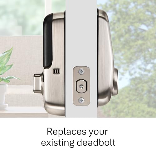 Image of Yale Assure Deadbolt Lock with Touchscreen, Satin Nickel Digital Non-Connected Entry Door Lock with Electronic Keypad and Back-Up Key, YRD226NR619 (Pack of 6)