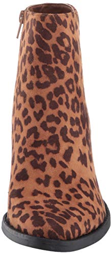 Madden Girl Women's Klicck Ankle Boot, Leopard Fabric, 6.5 M Us #TOP1
