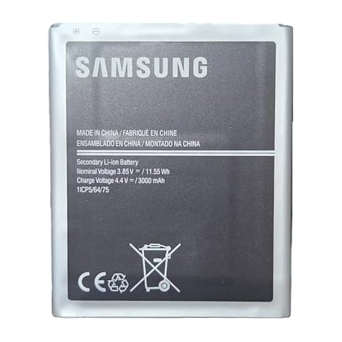 LEOM EB-BJ700CBE Battery for Samsung Galaxy J7 (2015) SM-J700F J700H J700M J700T – 3000mAh Li-ion Replacement Battery – OEM Quality, Long-Lasting, Rechargeable Cover