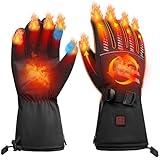 Thotvend Gants Chauffants Rechargeables 7.4V 3000mAh - Gants de...