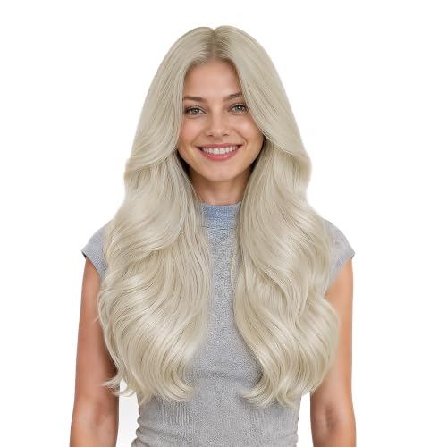 GOO GOO Tape In Weft Hair Extensions, 8cm Wide Tape, 20inch 7pcs 130g