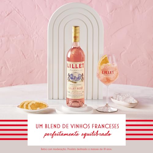Aperitivo Lillet Rosé de Vinho Francês - 750 ml