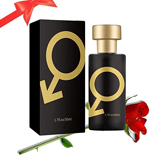 UEILBYN Perfume for Men, Cologne for Men Spray Attract Women, Golden Perfume Gift/for Him & Her (Men)