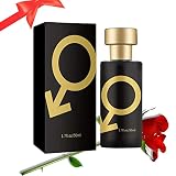 UEILBYN Perfume for Men, Cologne for Men Spray Attract Women, Golden Perfume Gift/for Him & Her (Men