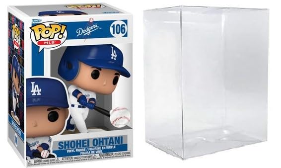 Funko Pop! Shohei Ohtani Vinyl Figure #106 with Protective Case by CLARKtoys - Used condition - US$22.31