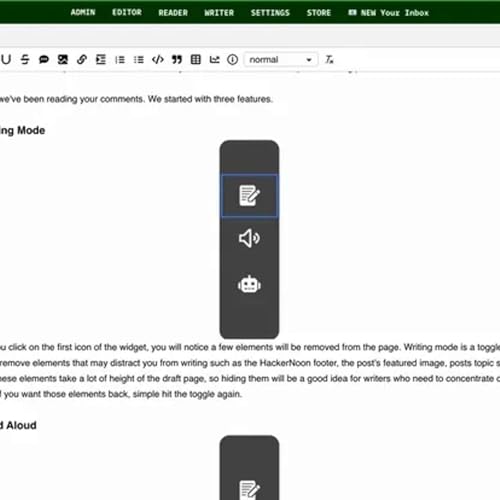 Writing Mode: Less Distractions, Hear Your Draft Read Aloud and Access AI Feedback cover art