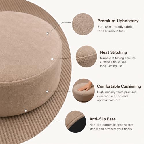 Image of The Attic Baithak Coffee Table for Living Room with 3 Seats, Tobacco