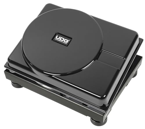 Housse de platine vinyle noire UDG pour protéger votre espace de mixage SL-1200