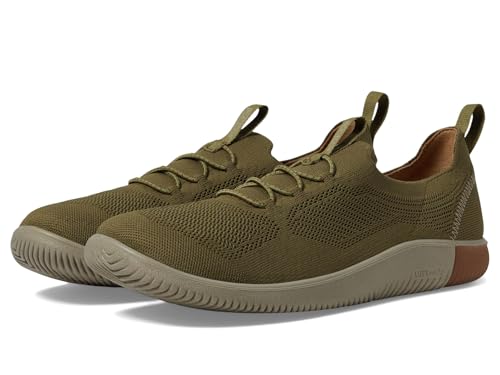 KEEN Men's KNX Lace Up Lightweight Barefoot Feel Sneakers, Martini Olive/Plaza Taupe, 8 Medium by KEEN - Used condition - US$111.64