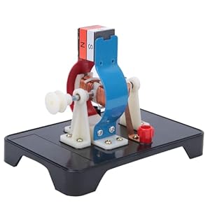 Dioche Bildung Stromgenerator Miniatur-Elektromotor-Model... - Perfekt für Studentische Physikprojekte, Kompaktes und Langlebiges Design für den Sportunterricht (kleiner