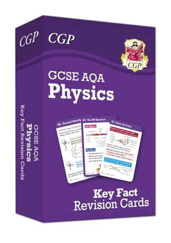 New GCSE Physics AQA Key Fact Revision Cards - Summary cards for quick revision (CGP AQA GCSE Physics)
