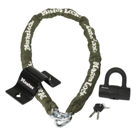 Master Lock 8273EURDAT - Candado para bicicleta