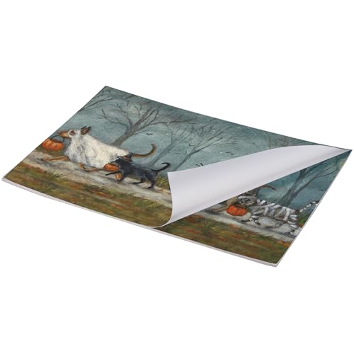 Spooky Pet Parade Placemat Pad
