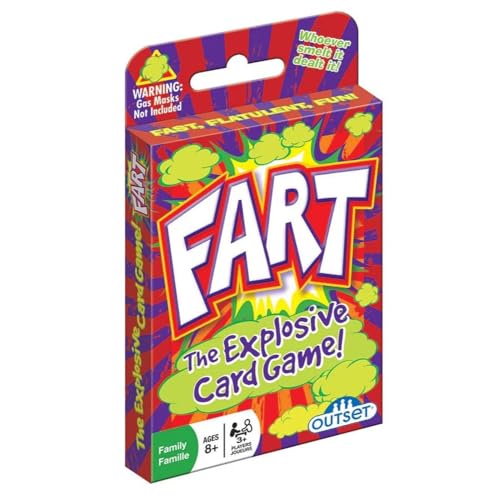 Outset Media Fart - Travel Sized Card Game for Ages 8+