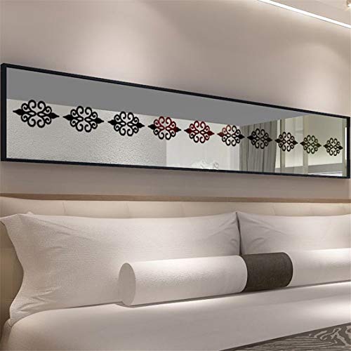 10 Pcs Mirror Wall Stickers, Self Adhesive 3D Mirror Plastic Wall Sheet Tiles Decorative Murals Sticker, For Home Living Room Bedroom Office Hallway Diy Art Wall Decal Decoration Stickers (Silver) #TOP5