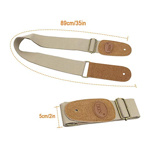 Alomejor Sangle de Guitare en Coton Tissé Réglable Bandoulière pour Guitare Acoustique Guitare électrique Basse - Les Beatles, Paul McCartney, John Lennon, RIngo Starr, George Harrison Alomejor Sangle de Guitare en Coton Tissé Réglable Bandoulière pour Guitare Acoustique Guitare électrique Basse – Image 3