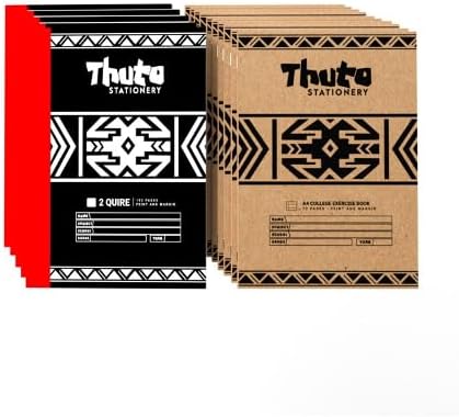 Thuto STATIONERY 10 Thuto 72 Pages Excersise books and 5 Thuto 2 Quire Feint and Margin