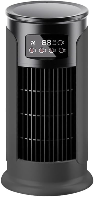 Climatiseur Mobile Rafraîchisseur d'Air Amélioré, Mode Vent Froid, Télécommande, Minuteur, Oscillation, Idéal pour la Maison et le Bureau (Gris Foncé)