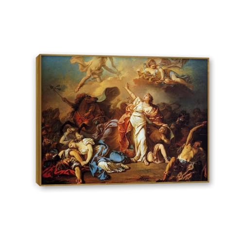 Tableau David Diane et Apollon perçant Niobé, idée cadeau idéal homme et femme