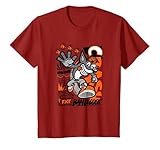 Crash Bandicoot Camiseta Retro Vintage Aku Aku Graffiti Blue, Orange Talla Pequeña Manga Corta Unisex Niños y Niñas